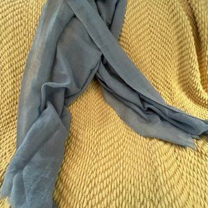 BHLDN CHICAGO - PASHMINA SILVER GRAY COLOR